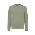 Iqoniq Denali recycled cotton crew neck undyed, green, M