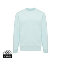 Iqoniq Etosha lightweight recycled cotton crew neck, crushed mint, size XXS