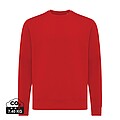 Iqoniq Etosha lightweight recycled cotton crew neck, red