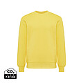 Iqoniq Etosha lightweight recycled cotton crew neck, yellow, size XXS