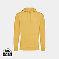 IQONIQ Jasper recycled cotton hoodie, ochre yellow