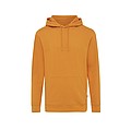 Iqoniq Jasper recycled cotton hoodie, orange, XXS