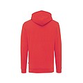 Iqoniq Jasper recycled cotton hoodie, red, XXS
