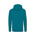 Iqoniq Jasper recycled cotton hoodie, turquise, M