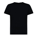 Iqoniq Koli kids lightweight recycled cotton t-shirt, black