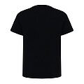 Iqoniq Koli kids lightweight recycled cotton t-shirt, black