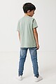 Iqoniq Koli kids lightweight recycled cotton t-shirt, iceberg green