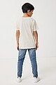 Iqoniq Koli kids lightweight recycled cotton t-shirt, natural raw
