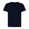 Iqoniq Koli kids lightweight recycled cotton t-shirt, navy
