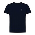Iqoniq Koli kids lightweight recycled cotton t-shirt, navy