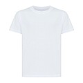 Iqoniq Koli kids lightweight recycled cotton t-shirt, recycled white