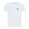 Iqoniq Koli kids lightweight recycled cotton t-shirt, recycled white