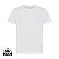 Iqoniq Koli kids lightweight recycled cotton t-shirt, recycled white
