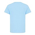 Iqoniq Koli kids lightweight recycled cotton t-shirt, sky blue