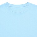 Iqoniq Koli kids lightweight recycled cotton t-shirt, sky blue