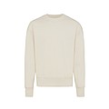 Iqoniq Kruger relaxed recycled cotton crew neck, cream, M