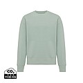 Iqoniq Kruger relaxed recycled cotton crew neck, iceberg green