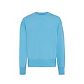 Iqoniq Kruger relaxed recycled cotton crew neck, light blue, XXS