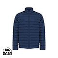 IQONIQ Maiko men recycled polyester padded jacket, navy blue