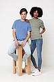 Iqoniq Manuel recycled cotton t-shirt undyed, green, XXS