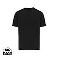 IQONIQ Nikko heavyweight recycled cotton t-shirt, black