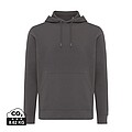 Iqoniq Rila lightweight recycled cotton hoodie, anthracite