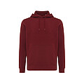 Iqoniq Rila lightweight recycled cotton hoodie, burgundy, size XXS