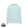 Iqoniq Rila lightweight recycled cotton hoodie, crushed mint, size XXS