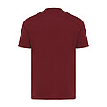 Iqoniq Sierra lightweight recycled cotton t-shirt, burgundy, L