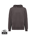 Iqoniq Yengo recycled cotton hoodie with sidepockets, anthracite, size XXS