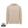 Iqoniq Yengo recycled cotton hoodie with sidepockets, desert, size XXS