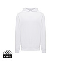Iqoniq Yengo recycled cotton hoodie with sidepockets, recycled white, size XXS