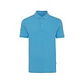 Iqoniq Yosemite recycled cotton pique polo, light blue, XXS