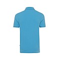Iqoniq Yosemite recycled cotton pique polo, light blue, XXS