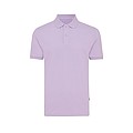 Iqoniq Yosemite recycled cotton pique polo, light purple, XXS