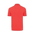 Iqoniq Yosemite recycled cotton pique polo, red, M