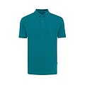 Iqoniq Yosemite recycled cotton pique polo, turquoise, XXS