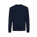 Iqoniq Zion recycled cotton crew neck, navy, M