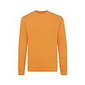 Iqoniq Zion recycled cotton crew neck, orange, XXS