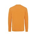 Iqoniq Zion recycled cotton crew neck, orange, XXS