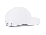 IRSINA Six panel waterproof sports cap with reinforced headboard, white