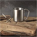 Isolating carabiner mug - silv