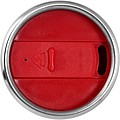 Isolating tumbler silver/red