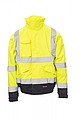 Jacket Payper PADDOCK, fluorescent yellow/navy blue, L