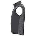 Jannu unisex lightweight running bodywarmer, black, size S