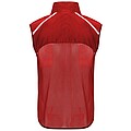Jannu unisex lightweight running bodywarmer, red, size S