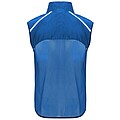 Jannu unisex lightweight running bodywarmer, royal blue, size S