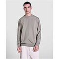 Jaya unisex crewneck sweater, light orange