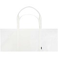 Jumbo GRS recycled non-woven extra large tote bag 65L, white