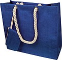 Jute bag with drawstring